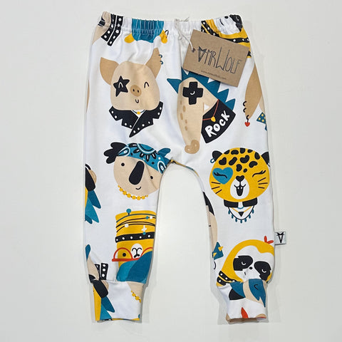 SALE -baby leggings - Rock Friends