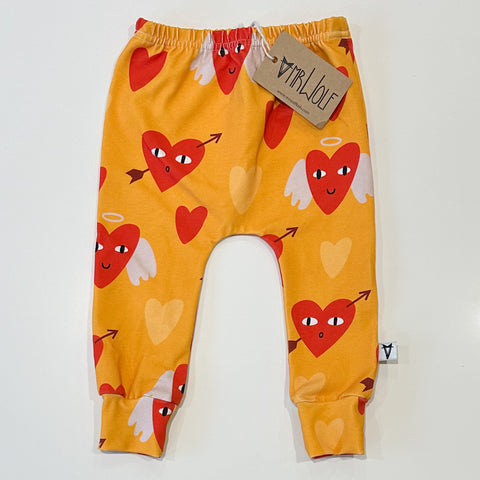 SALE -baby leggings - angelic love