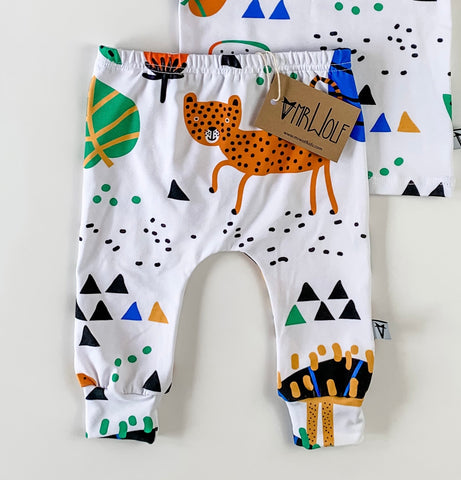 SALE - Baby Legging - animals and plants